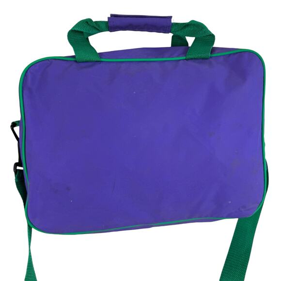 Vintage 1990s Looney Tunes Warner Bros. Rectangular Satchel Shoulder Bag Handled - Picture 3 of 12